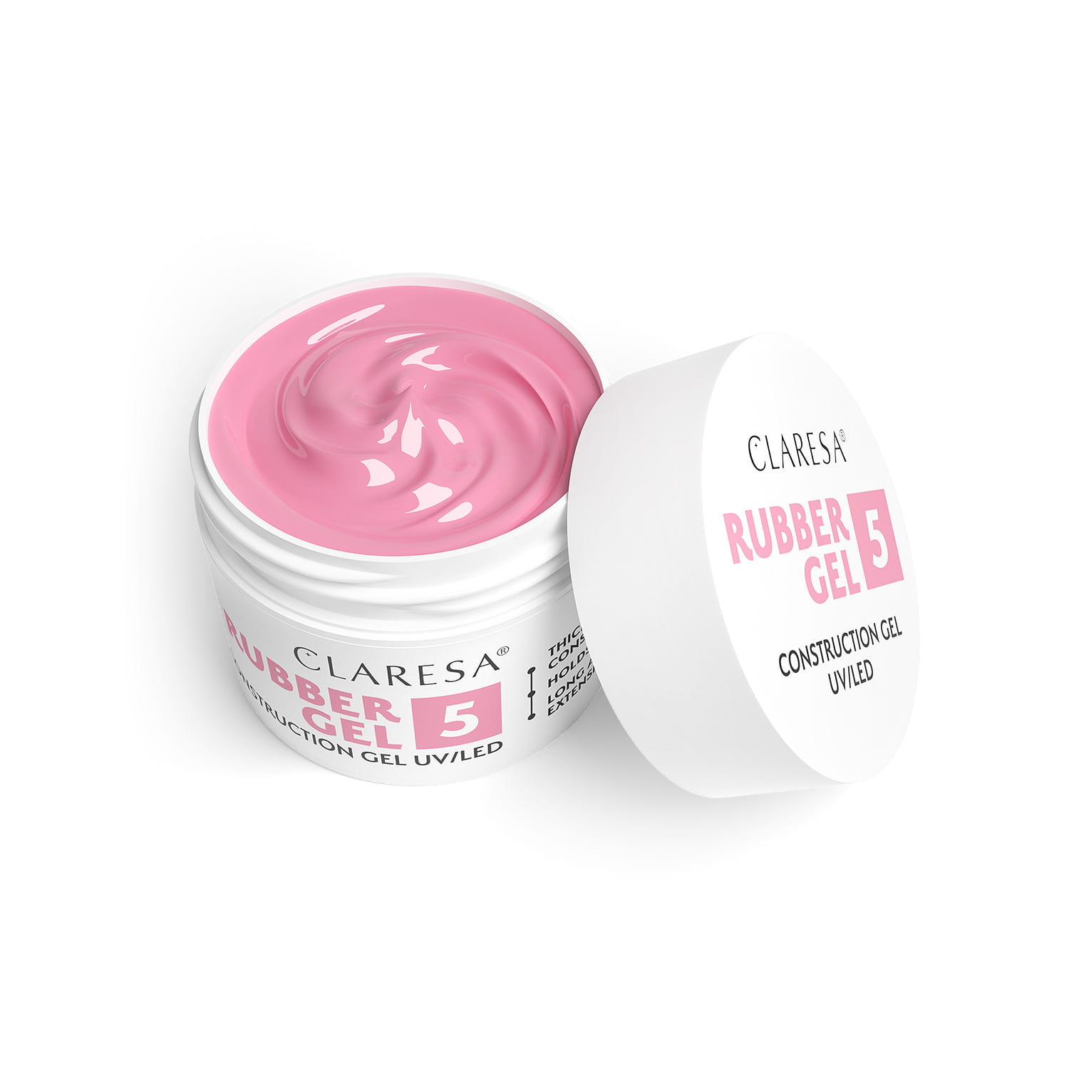 CLARESA RUBBER GEL stavebný gél č.5 - 45g