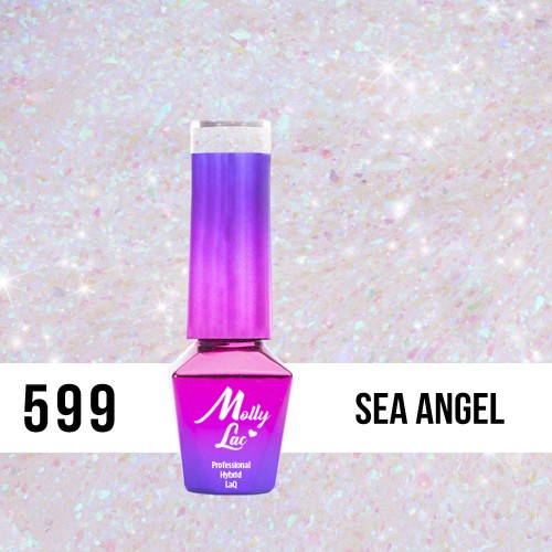 Gél lak MOLLY LAC MERMAID WHISPERS SEA ANGEL 5ml č.599