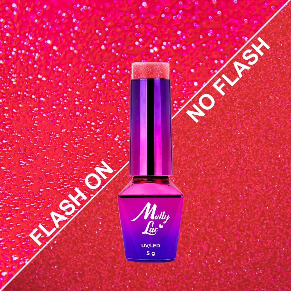 Gél lak MOLLY LAC DUO Flashing lights Neon WOW GIRL  5ml č.643