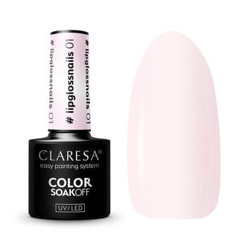 CLARESA hybridný lak LIPGLOSSNAILS 1 – 5g