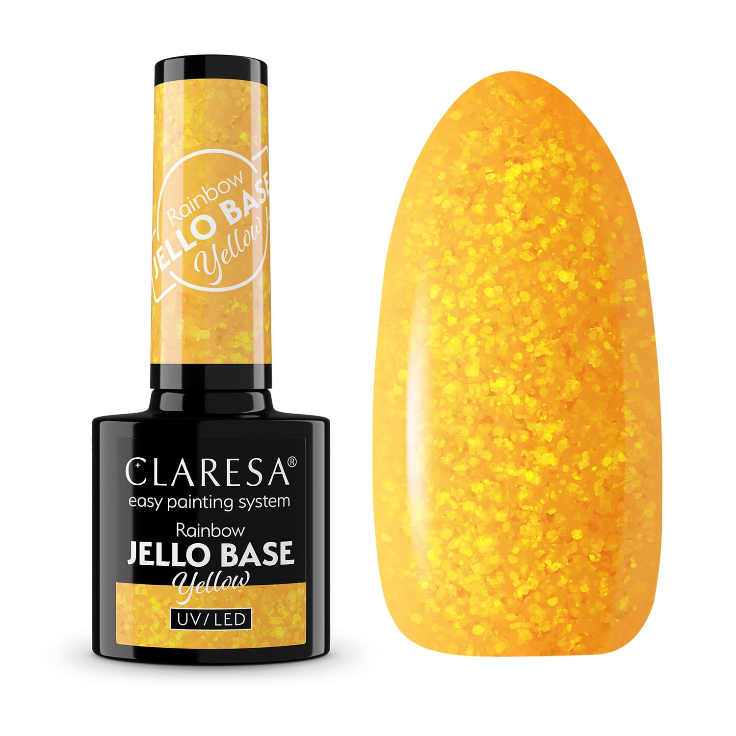 CLARESA RAINBOW JELLO BASE YELLOW - 5g