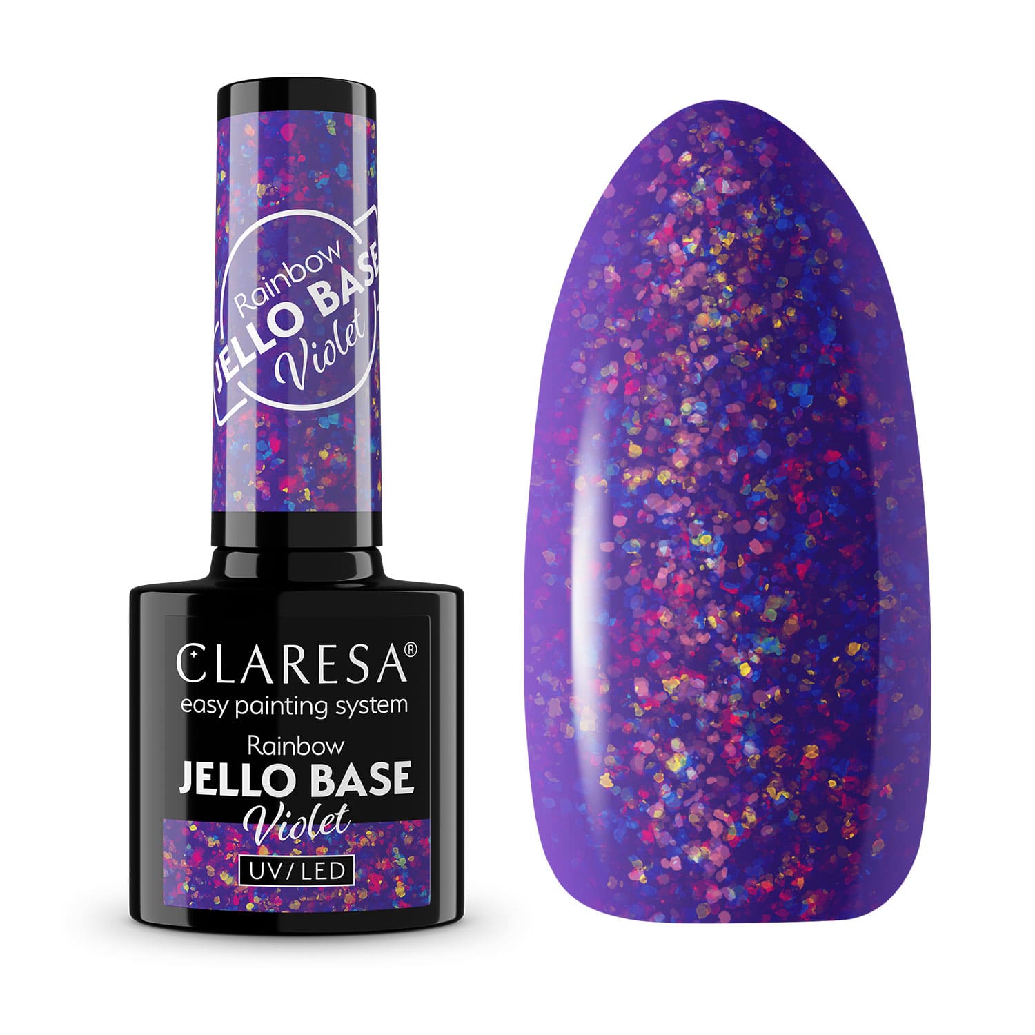 CLARESA RAINBOW JELLO BASE VIOLET - 5g