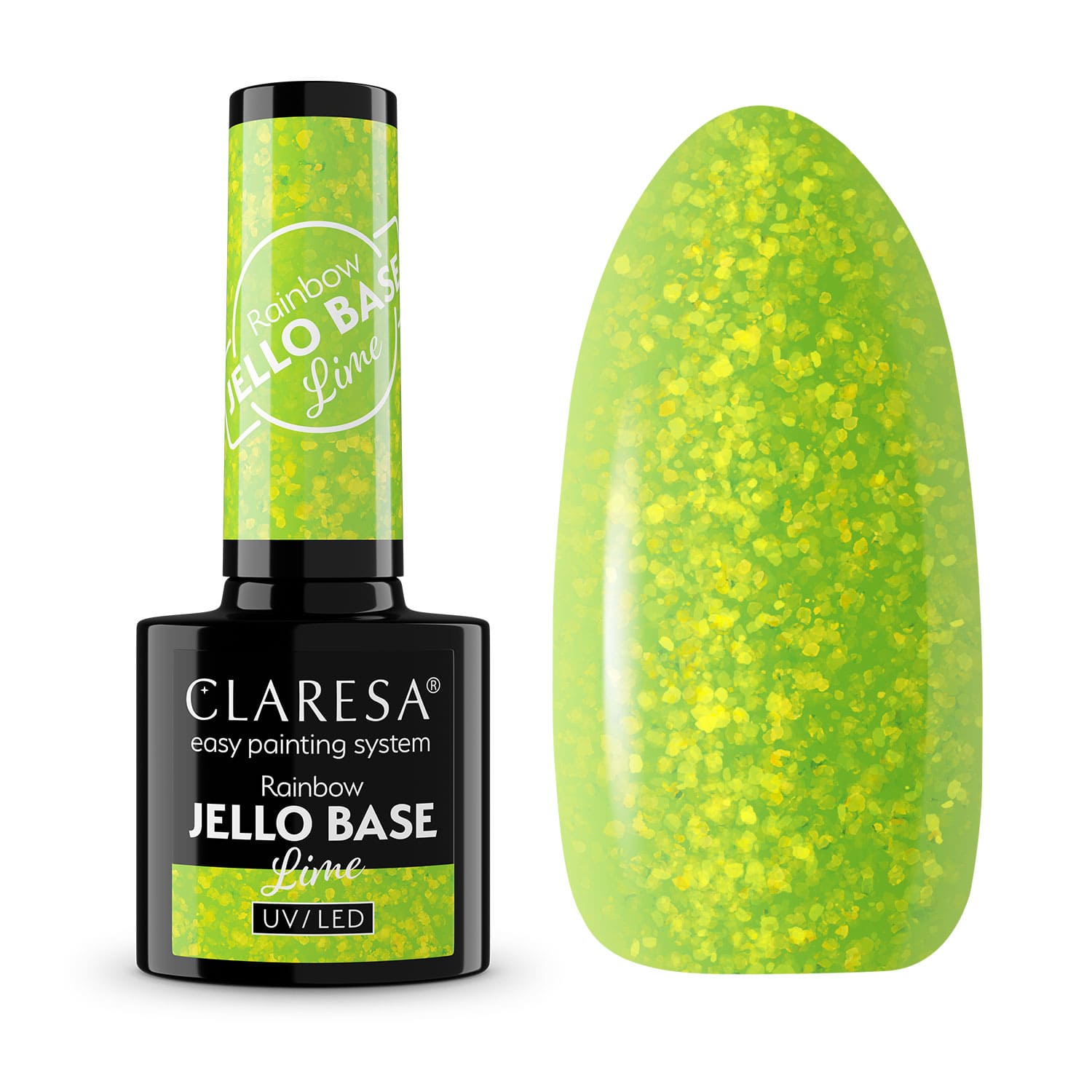 CLARESA RAINBOW JELLO BASE LIME - 5g