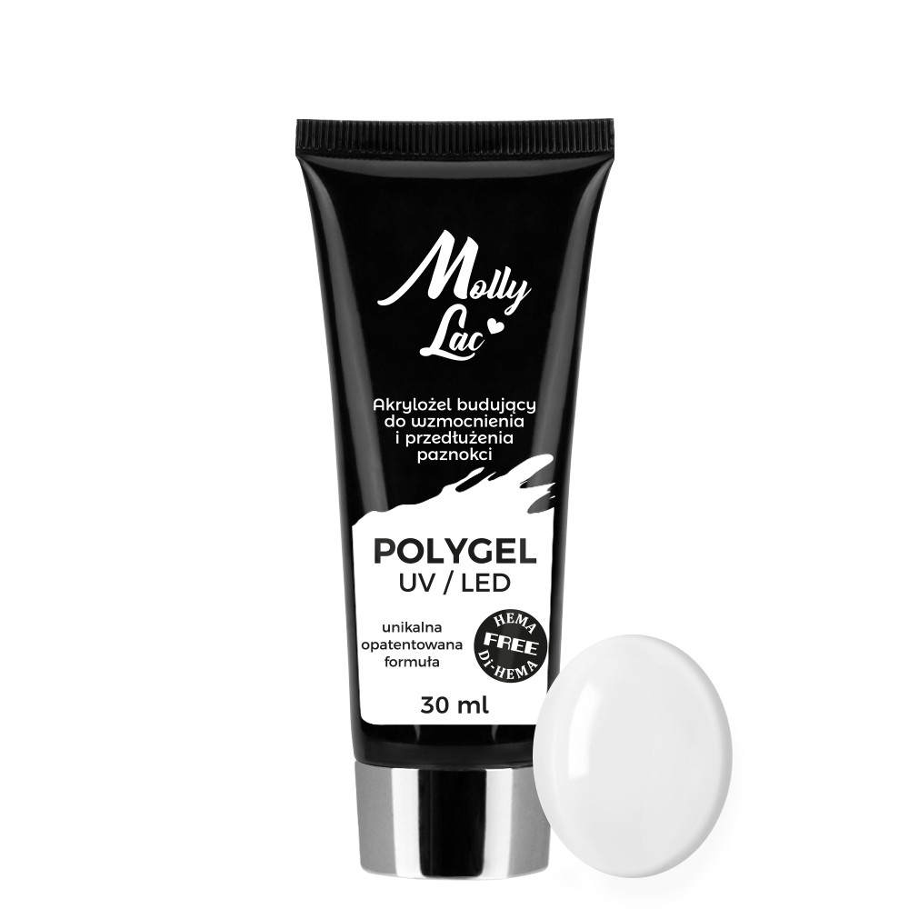 Polygél Molly Lac White 30 ml