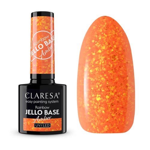 CLARESA RAINBOW JELLO BASE AMBER - 5g