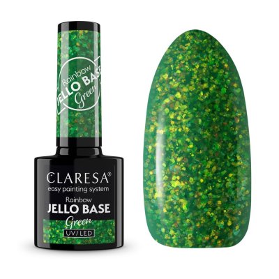 CLARESA RAINBOW JELLO BASE GREEN - 5g