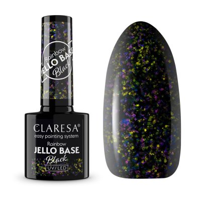 CLARESA RAINBOW JELLO BASE BLACK - 5g