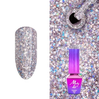 Gél lak MOLLY LAC Born To Glow Scandalous 5ml  č.570